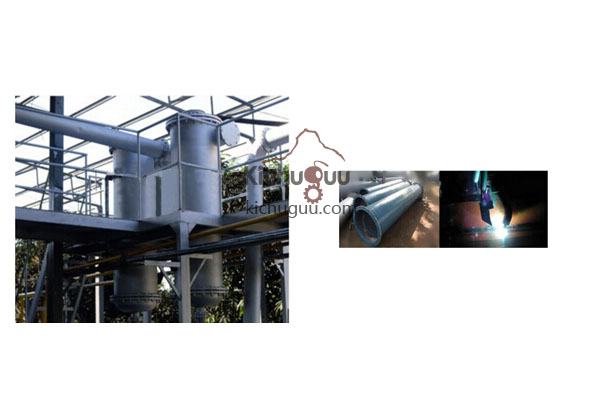 Waste Tyre and Plastic Pyrolysis Plant