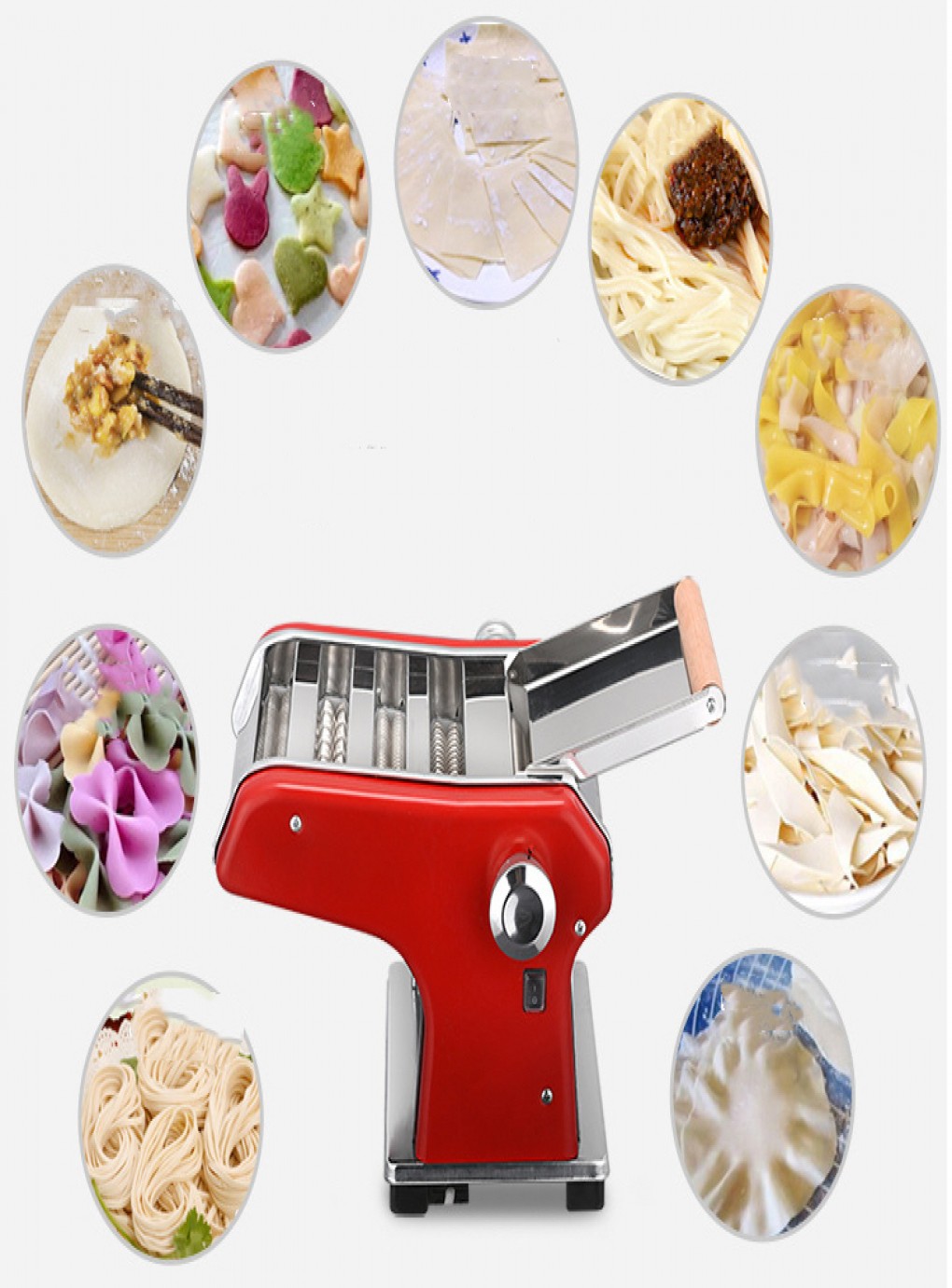 Versatile Pasta Noodle Press Machine