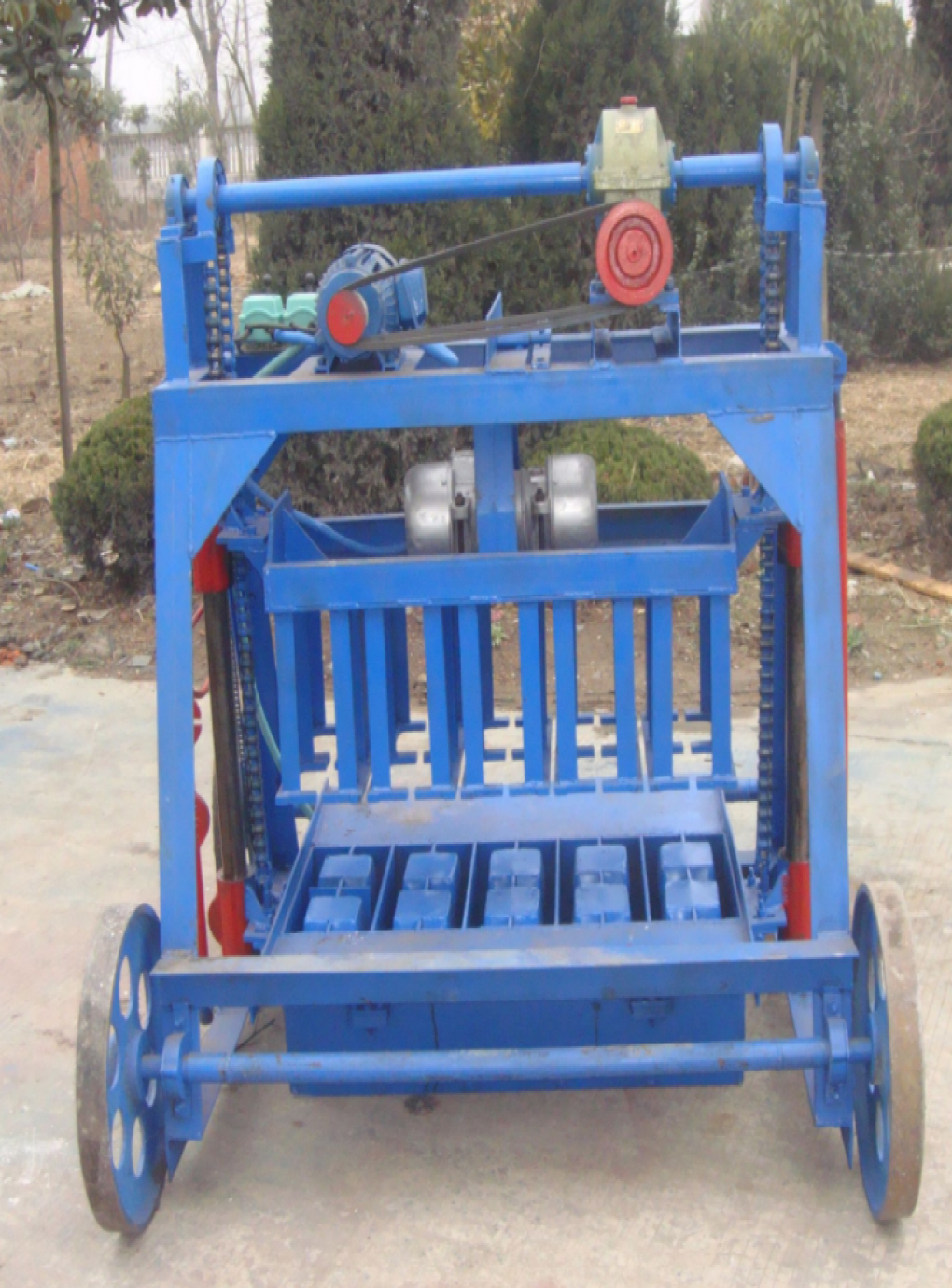 Easy hollow Brick making machine（affordable）