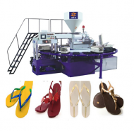 Rubber plastic slippers making machine/production line