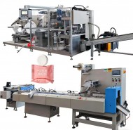 Disposable cotton towel making machine