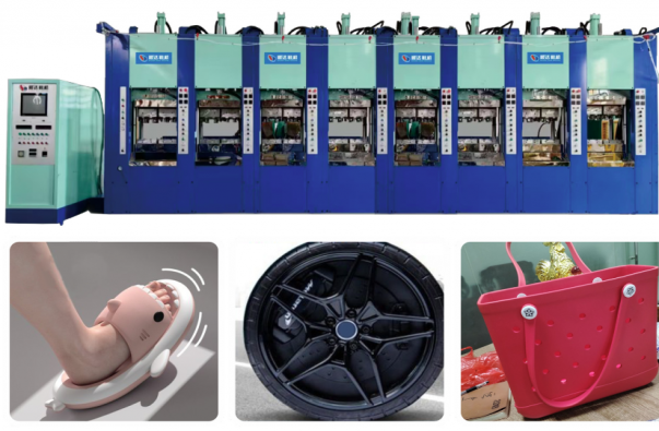 EVA shoe production line