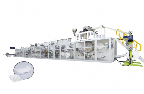 FULLY AUTOMATIC SANITARY NAPKIN MANUFACTURING MACHINE FOR WOMEN