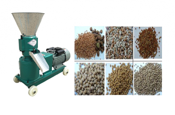 Animal feed palleting production line at home