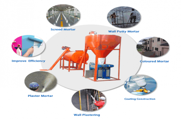 dry powder mortar production line (grout production line)